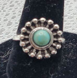 Silver Turquoise Ring